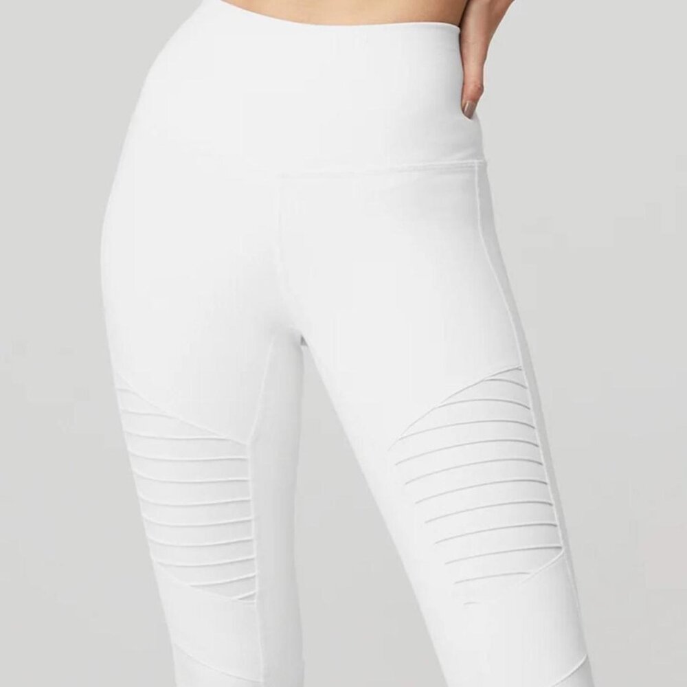 White ALO leggings size xxs